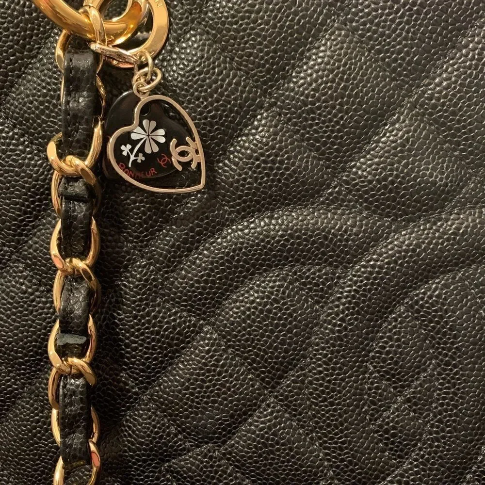 Vintage Chanel bag charm
